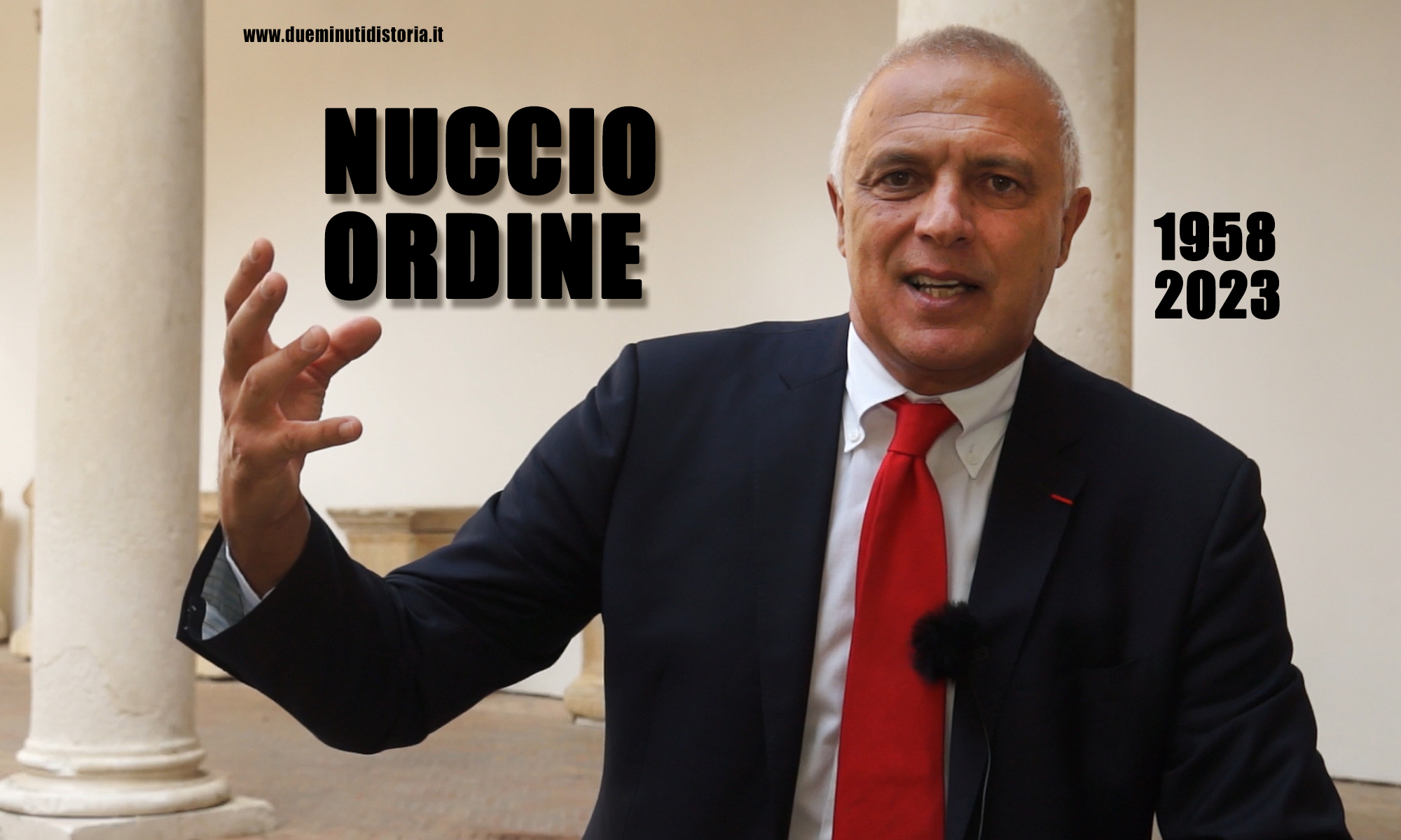 Nuccio Ordine, la filosofia, l’etica civile e l’amore per il sapere